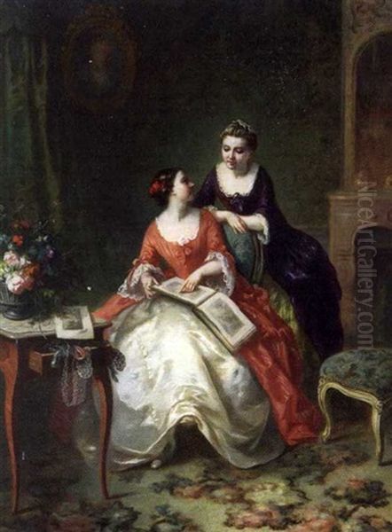 Elegantes Dans Un Interieur - view 1