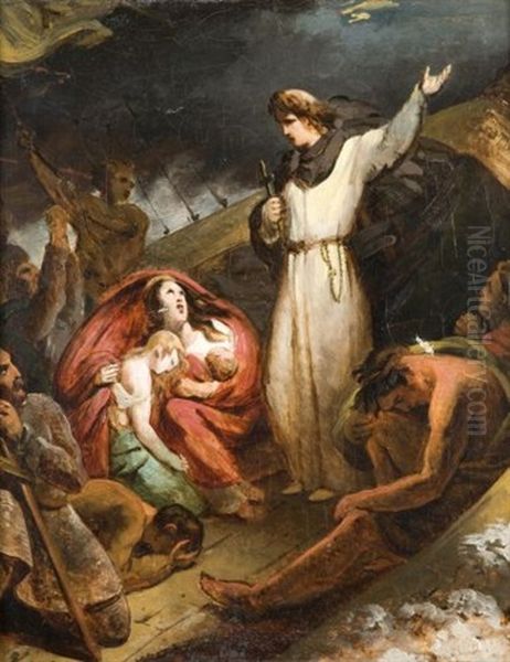 Saint Dominique Sauvant Des Marchands Naufrages Dans Le Rhone - view 1