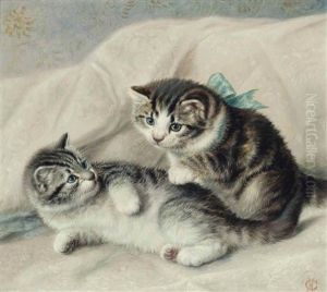 Two Bonny Wee Things by Horatio Henry Couldery