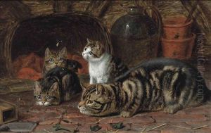 The First Lesson by Horatio Henry Couldery