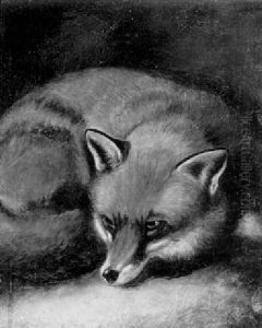 A Fox by Horatio Henry Couldery