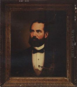 Portrait Of Dr. Felix Gaudet by George David Coulon
