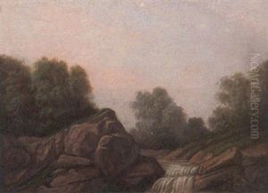 Landscape With Stream by George David Coulon