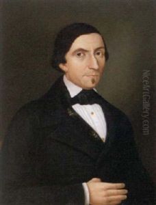 Portrait Of A Man (a Member Of Fasnacht Family?)