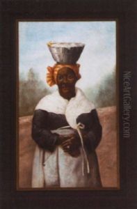 Portrait Of A Black Woman With A Headkerchief Portrait Of A Black Woman With A Headkerchief