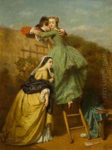 Rendez-vous At The Wall by Louis Coulon