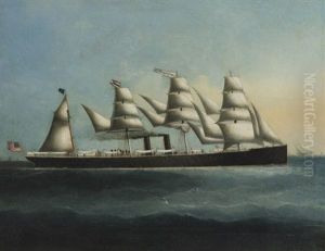 S.s. City Of Peking At Sea S.s. City Of Peking At Sea