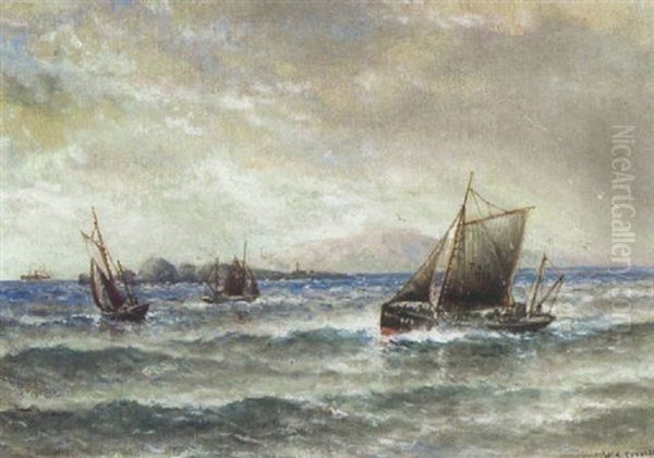 Fishing Boats Off Land's End - view 1