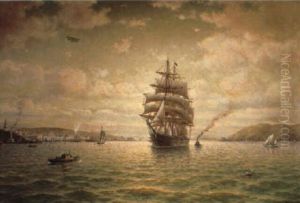 Ships Sailing In San Francisco Bay