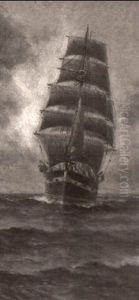 Sailing Schooner by William Coulter