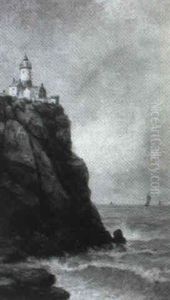 Rocky Shoreline by William Coulter