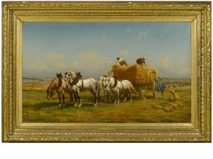 Harvest Time by Charles Coumont
