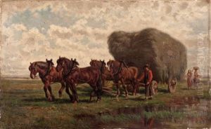 Einbringung Der Heuernte by Charles Coumont