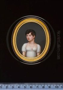 Portrait Of Sisters, Wearing White Dresses And Coral Heart Pendants On Pearl Necklaces (pair)