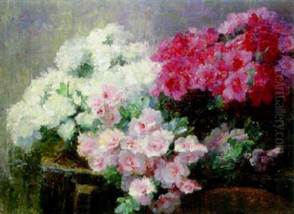 Summer Peonies On A Table - view 1