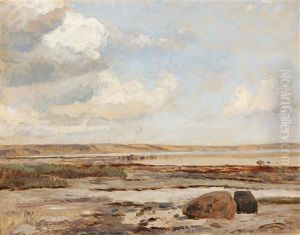 Fiord Landscape by Janus Andreas Bartholin La Cour
