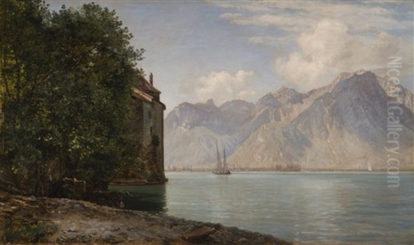 Chateau De Chillon, Lake Geneva - view 1