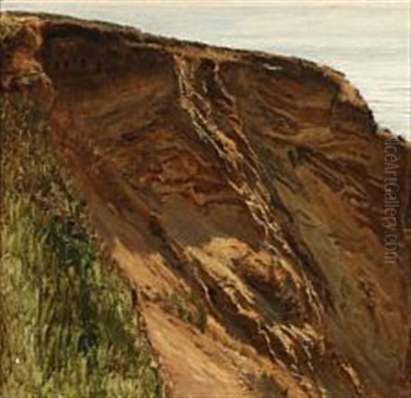 Cliff At Moesgaard Strand - view 1