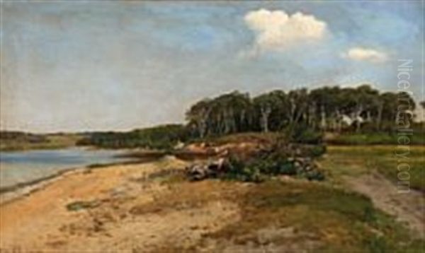 Fjord Scene From Denmark - view 1