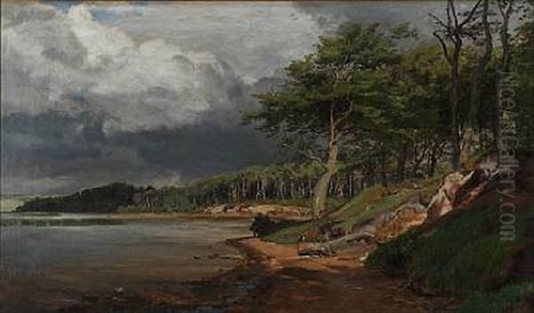 Coastal Scape At A Fjord - view 1