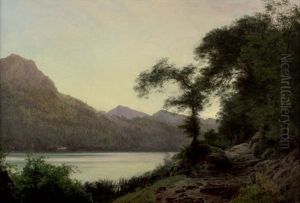 Kleiner Waldiger Pfad Am Luganer See by Janus Andreas Bartholin La Cour