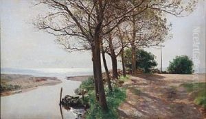 Summer Day With A View To A Coast by Janus Andreas Bartholin La Cour