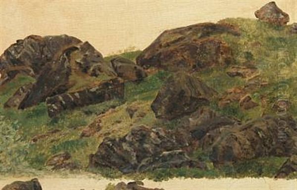 Rocks (study) - view 1