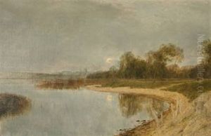 Landscape With Lake by Janus Andreas Bartholin La Cour
