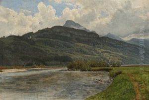A Storm Approaching In Brunnen, Switzerland