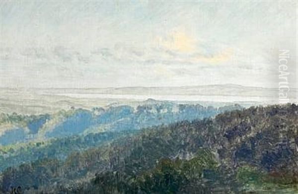 A Pale Light Bay Landscape - view 1