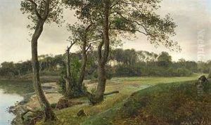 Ved Foden Af Himmelbjaerget. Diset Septembermorgen