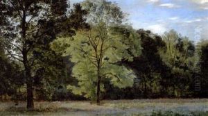 Aben Slette Med Hoje Lovtraeer by Janus Andreas Bartholin La Cour