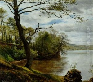 Skovso, Sommer by Janus Andreas Bartholin La Cour