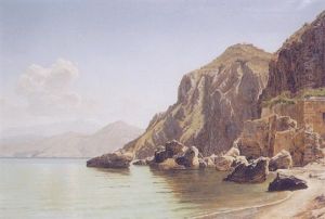 Vue De Capri by Janus Andreas Bartholin La Cour