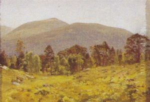 Bjerglandskab by Janus Andreas Bartholin La Cour