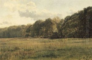 Blomstrende Sommereng by Janus Andreas Bartholin La Cour