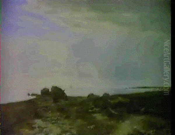 Stille Sommerdag Ved Stranden - view 1