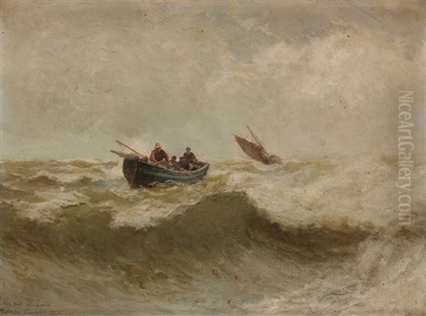 Pecheur En Mer Agitee, 1877 - view 1