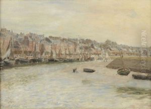 Trouville by Maurice Francois Auguste Courant