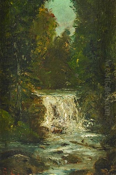 Wasserfall Im Walde - view 1