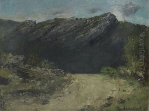 Paysage Du Jura by Gustave Courbet