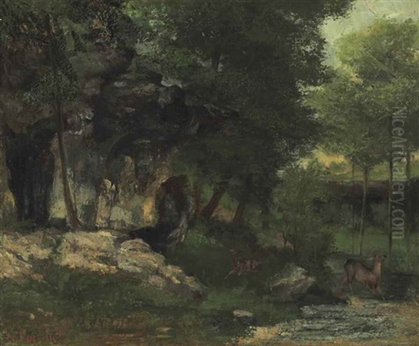 Paysage Avec Biches - view 1