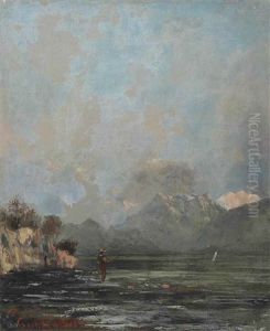 Le Lac Leman (la Dent Du Midi)