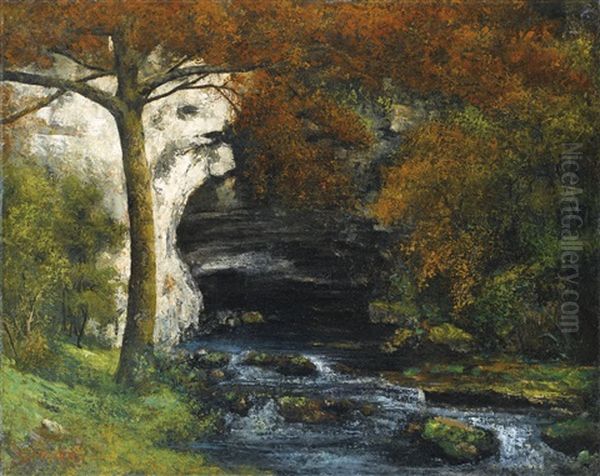 Source De Lison Pres De Nans - view 1