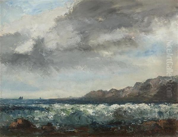 Coastal Landscape With Stormy Sea (collab. W/worksho) - view 1