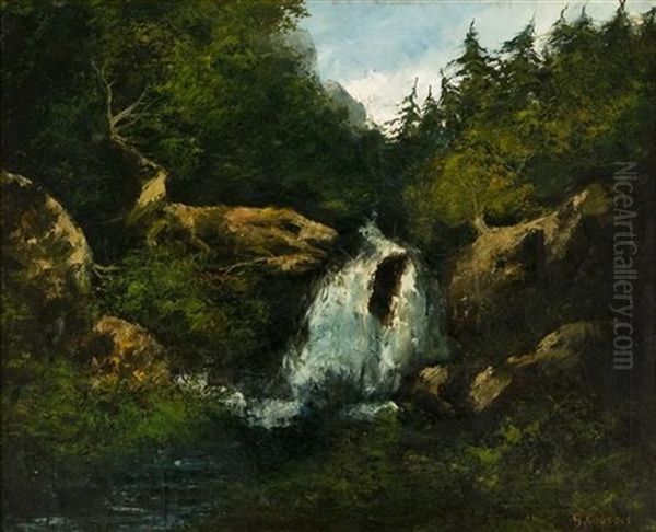 Cascading Waterfall - view 1