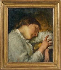 Portrait Presume De Virginie Binet by Gustave Courbet