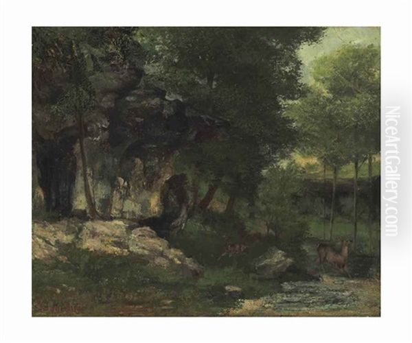 Paysage Avec Biches - view 1