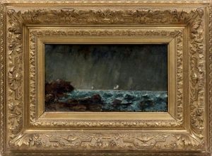 Marine, Gros Temps (collab.) by Gustave Courbet