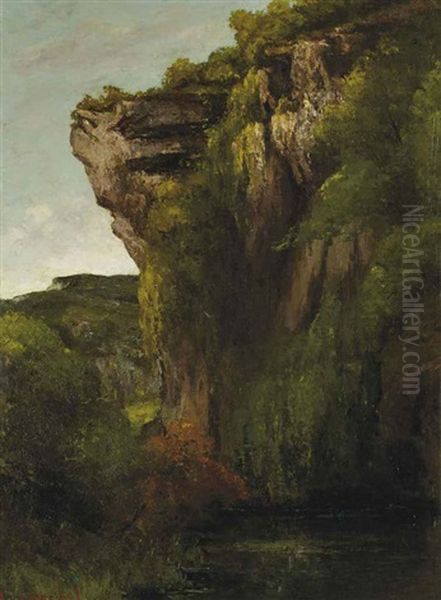 Bords De La Loue Avec Rochers - view 1